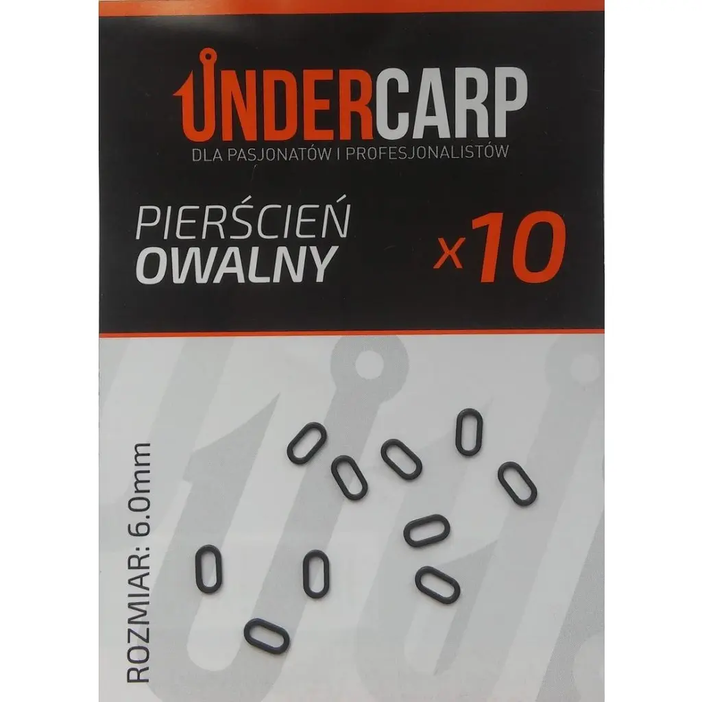 UnderCarp - Ovaler Ring 6.0mmGröße 6.0mm - MPN: UC174 - EAN: 5905279471313