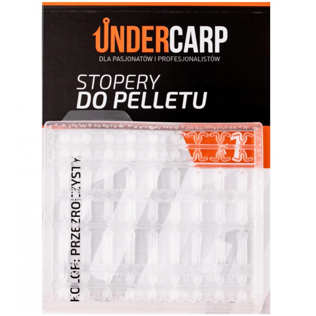 UnderCarp - Stopery do kulek i pelletukolor przeźroczysty - MPN: UC235 - EAN: 5902721601151