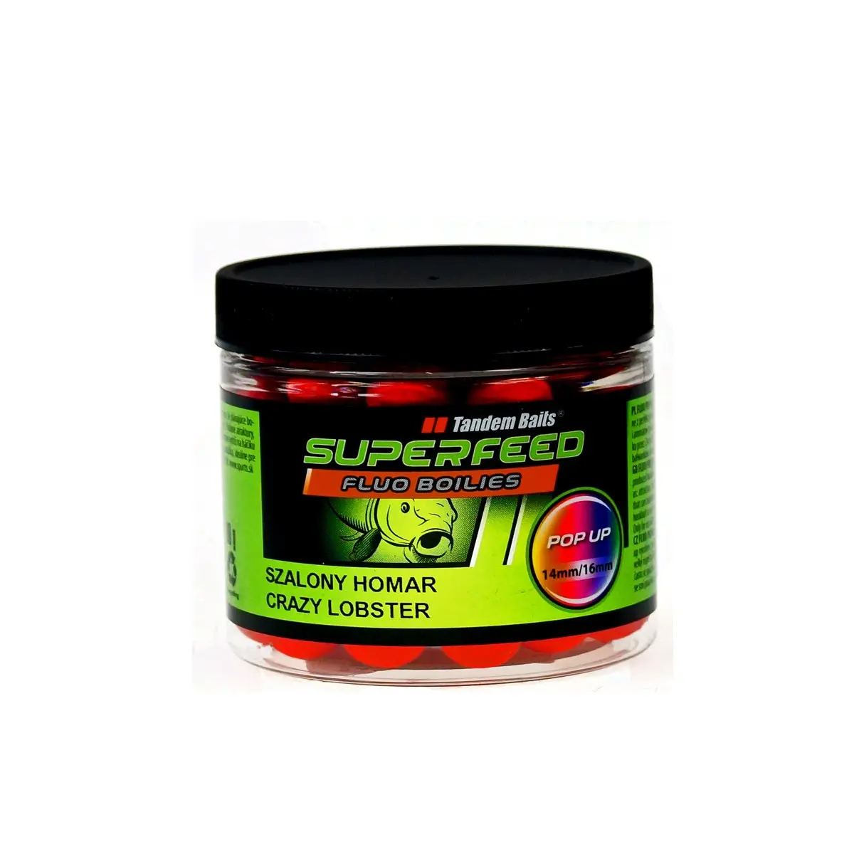 TandemBaits SuperFeed Fluo Szalony Homarmărimea 14/16 mm / 90g - MPN: 24828 - EAN: 5907666671429