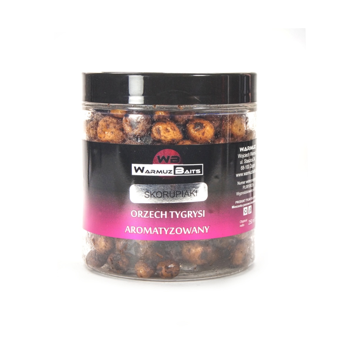 WarmuzBaits - Aromatisierte Tigernuss Geschmack KrustentiereVerpackung 250ml - MPN: 66969 - EAN: 5902537373006