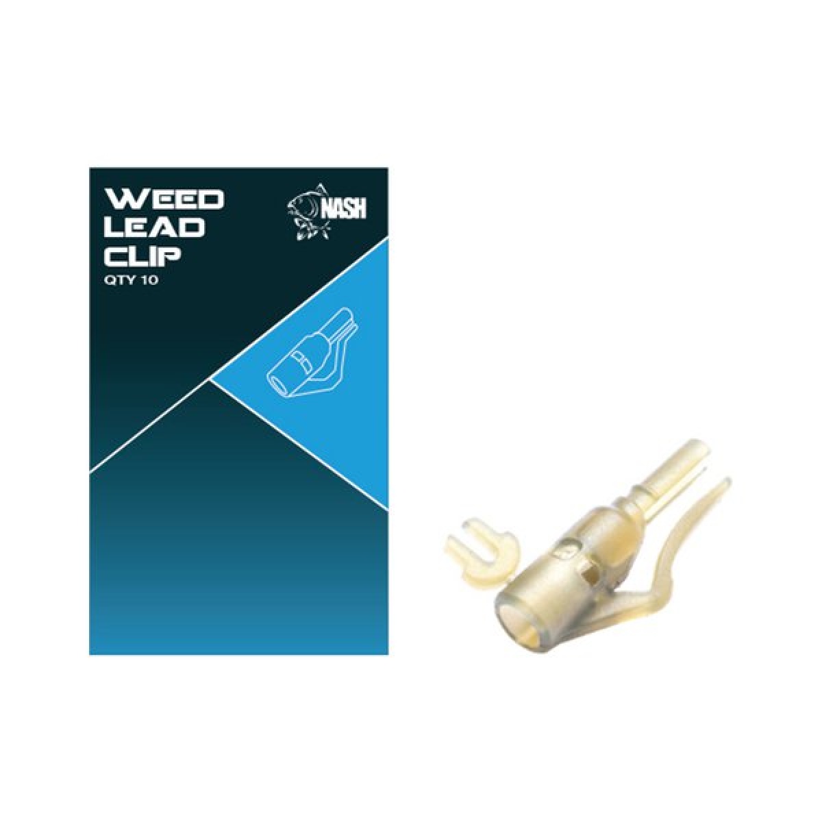 Nash Weed Lead Clipemballage 10 pièces - MPN: T8420 - EAN: 5055108984207