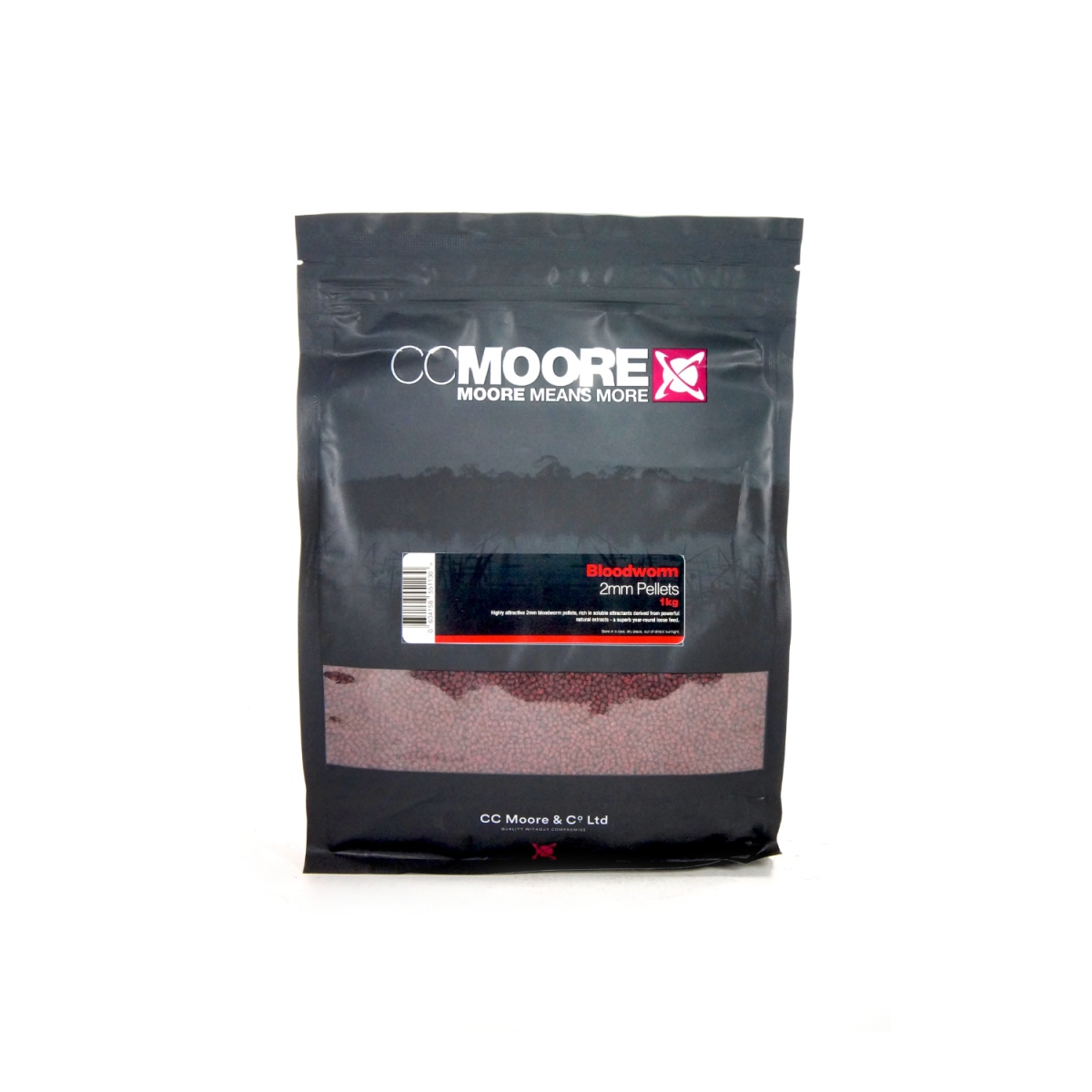 CcMoore Bloodworm Pellets 2 mm / 1 kg średnica / opakowanie