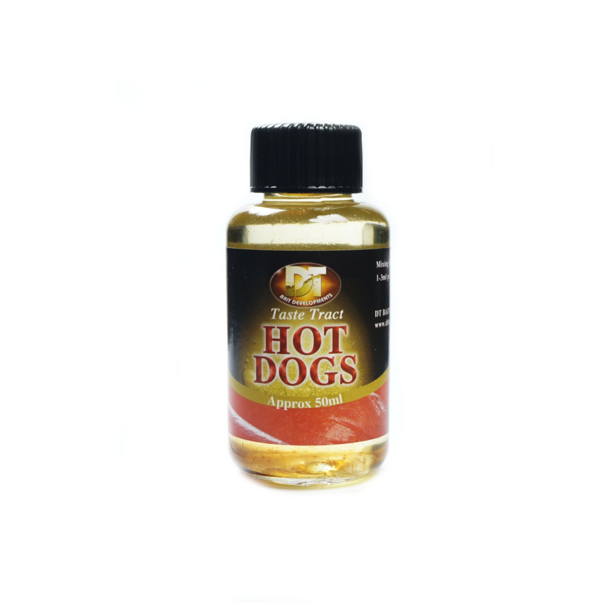 DT Baits Hot Dogs Flavour упаковка 50 мл - MPN: THD50 - EAN: 200000047184