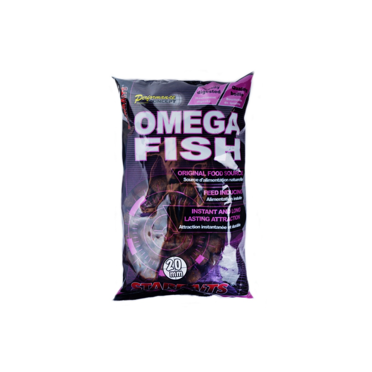 Starbaits Performance Boilies - Omega Fishrozmiar 20 mm / 1kg - MPN: 69816 - EAN: 3297830698164