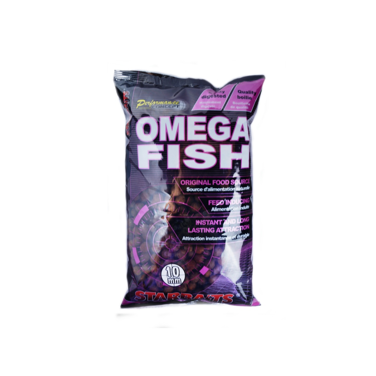 Starbaits Performance Boilies - Omega Fishrozmiar 10 mm / 1kg - MPN: 69814 - EAN: 3297830698140