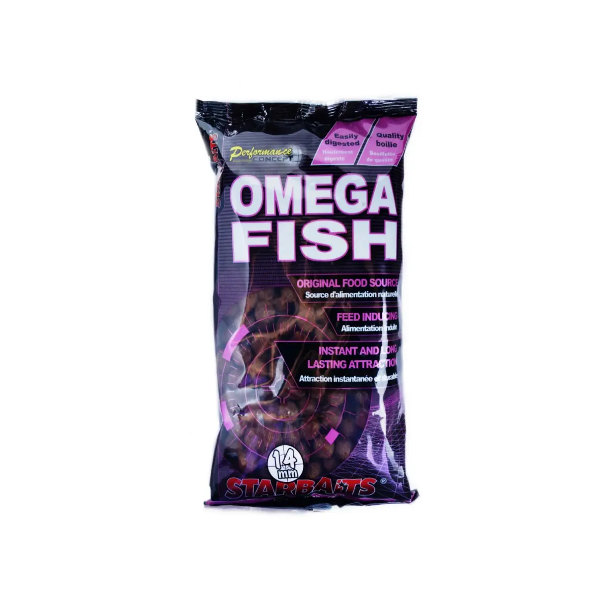 Starbaits Performance Boilies - Omega Fishmărimea 14 mm / 2,5kg - MPN: 69818 - EAN: 3297830698188