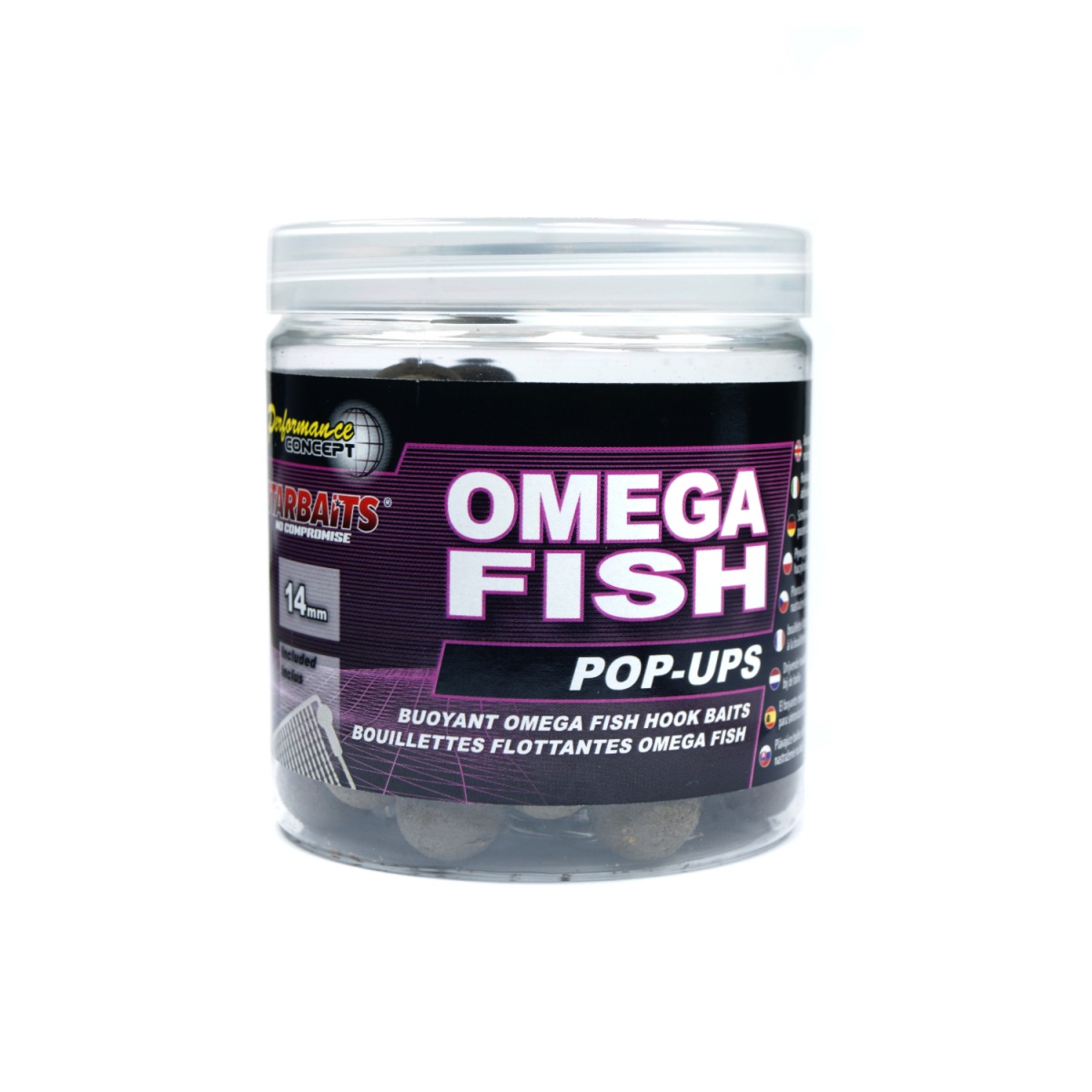Starbaits Performance Pop Ups - Omega Fishrozmiar 14 mm - MPN: 63703 - EAN: 3297830637033