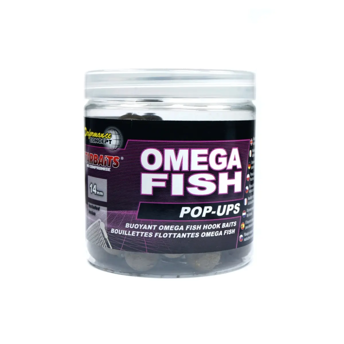Starbaits Performance Pop Ups - Omega Fishmărimea 14 mm - MPN: 63703 - EAN: 3297830637033