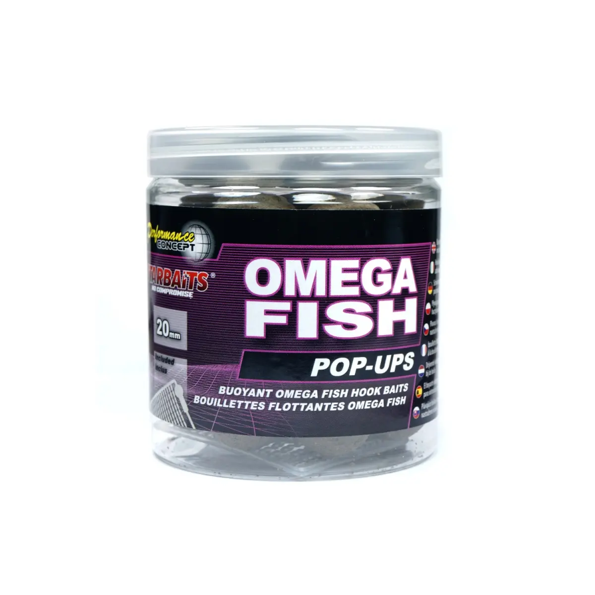 Starbaits Performance Pop Ups - Omega Fishrozmiar 20 mm - MPN: 63704 - EAN: 3297830637040