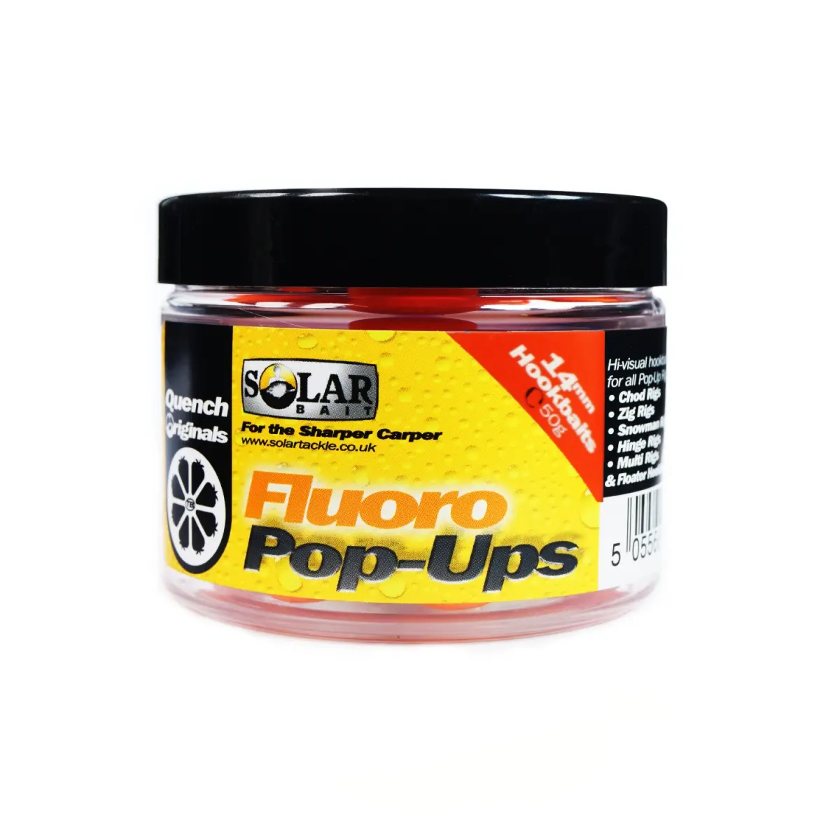 SOLAR Quench Fluoro Pop Ups mărimea 14 mm - MPN: FQPOPS - EAN: 5055681512163