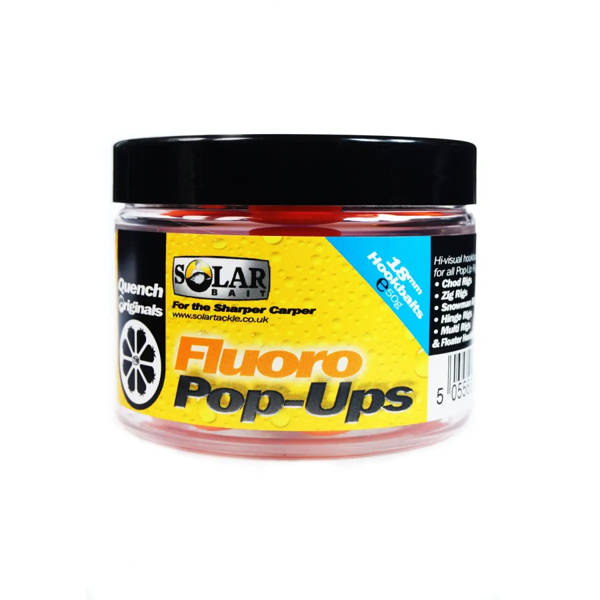 SOLAR Quench Fluoro Pop Ups mărimea 18 mm - MPN: FQPOPL - EAN: 5055681512194