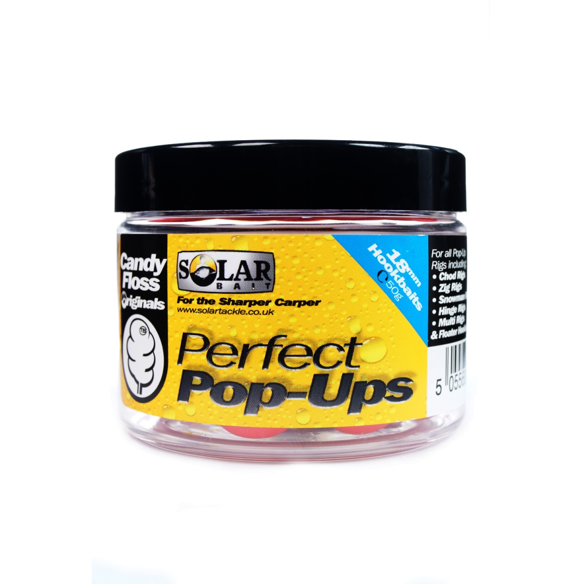 NEW SOLAR Pop-Ups Candy Flossmărimea 18 mm - MPN: CFPOPL - EAN: 5055681511098