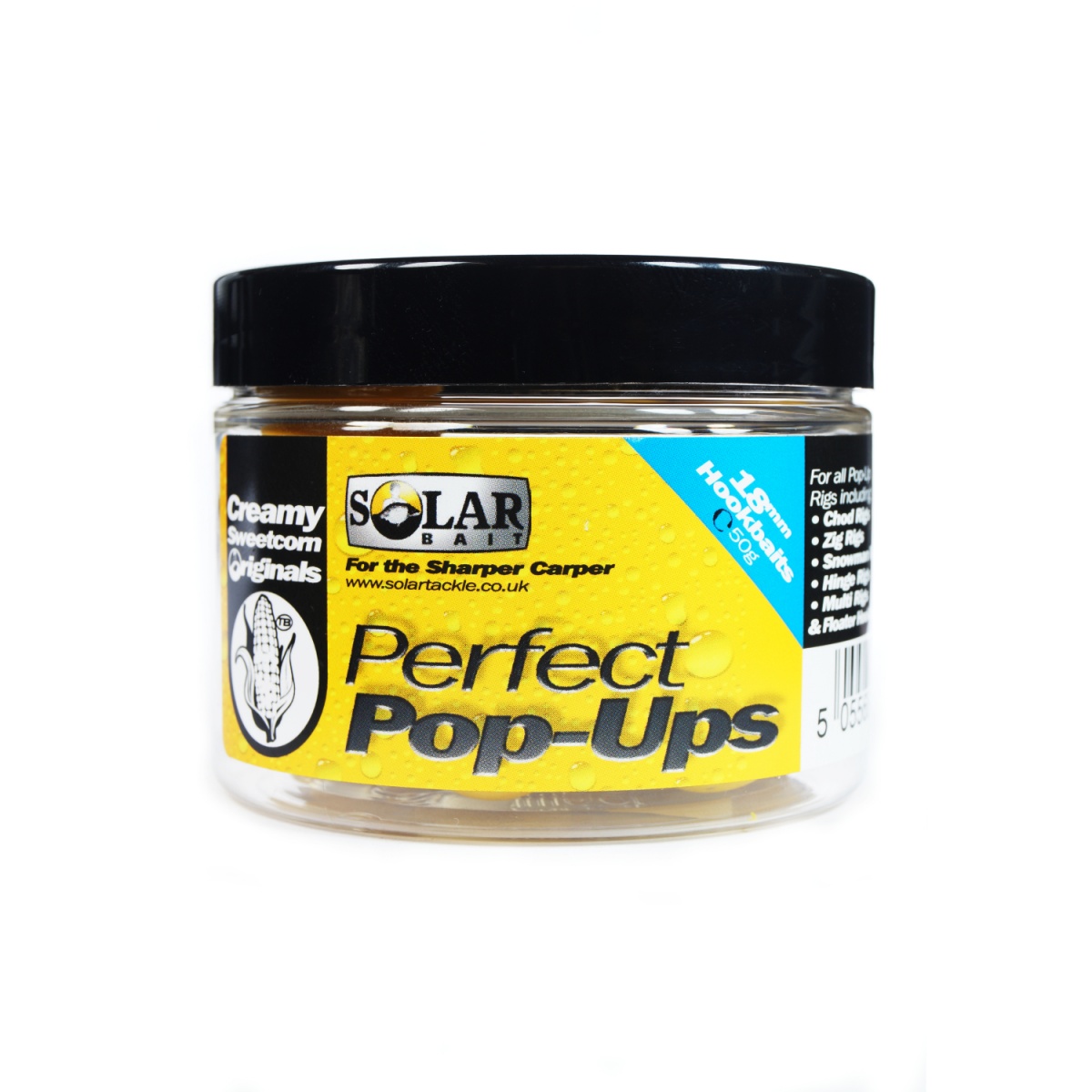 NEW SOLAR Creamy Sweetcorn Pop-UpsGröße 18 mm - MPN: SPOPL - EAN: 5055681511500