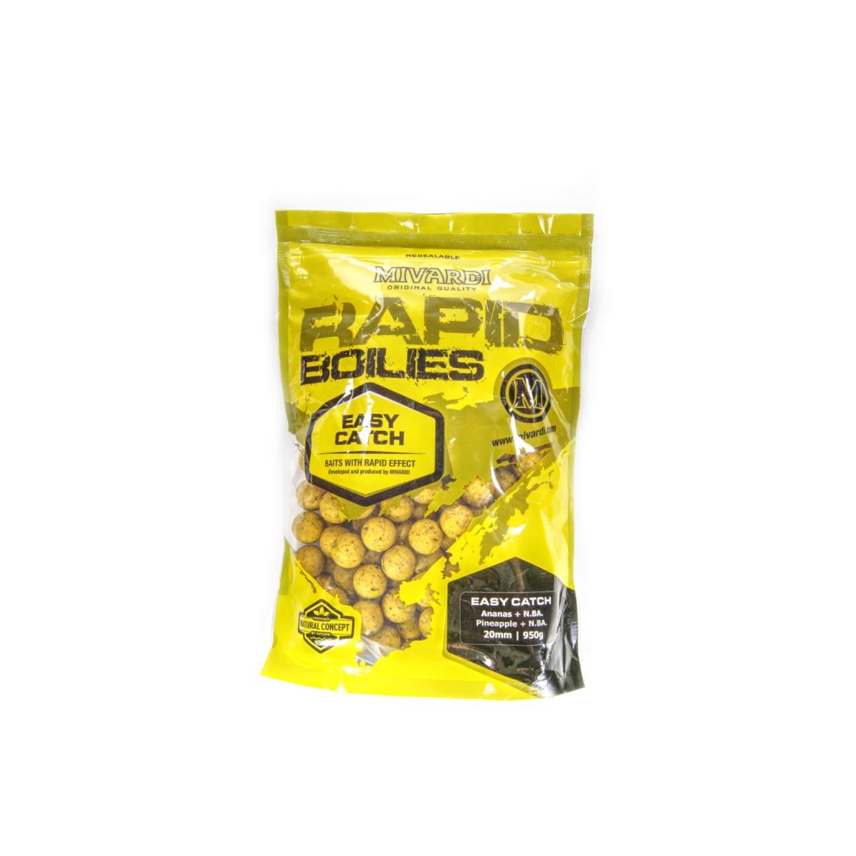 Mivardi Rapid Boilies Easy Catch - Pineapple & N.BA.rozmiar 20mm / 950g - MPN: M-RABOEAANB0920 - EAN: 8595712418240
