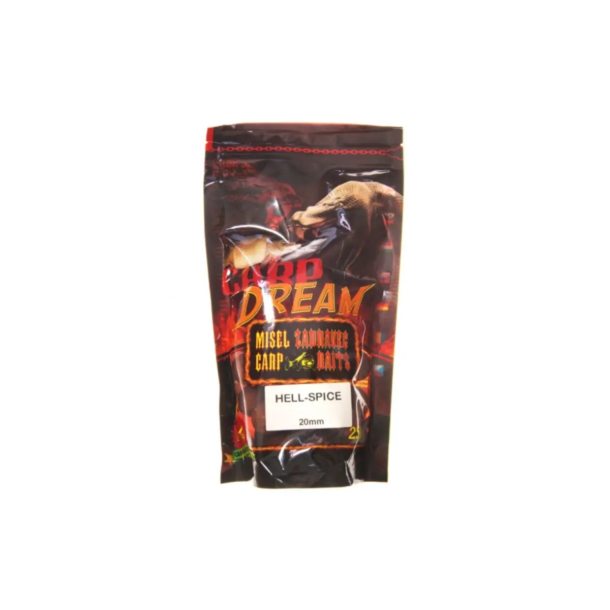 Misel Zadravec Hell Spice Carp Dream Hook Boiliesvelikost 20mm / 250g - MPN: 0002694 - EAN: 200000054519