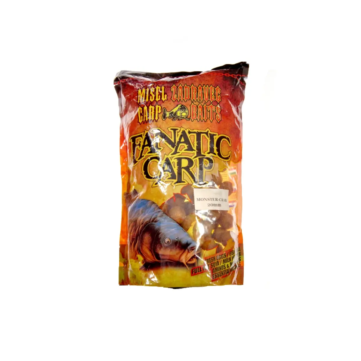 Misel Zadravec Fanatic Carp Boilies Monster Crabmărimea 20mm /800g - MPN: 0020010 - EAN: 200000053970