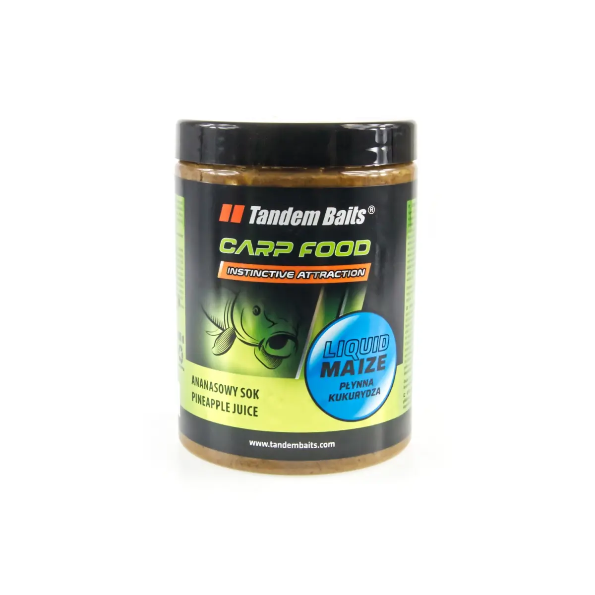TandemBaits Carp Food Liquid Maiz - Ananasový džusobal 1000ml - MPN: 26245 - EAN: 5907666686737