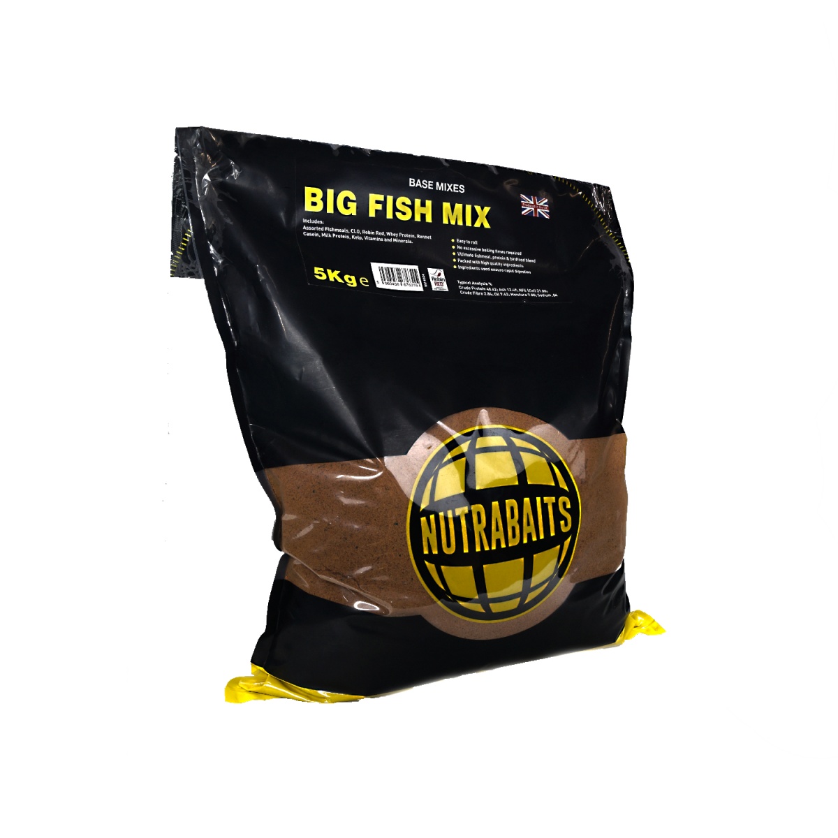 Nutrabaits Big Fish Base Mix 5kg opakowanie