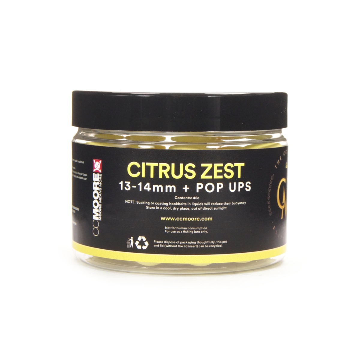 NEW CcMoore Elite Range Citrus Zest + Pop Ups 13-14mmrozmiar 13-14mm - MPN: 90267 - EAN: 634158436666
