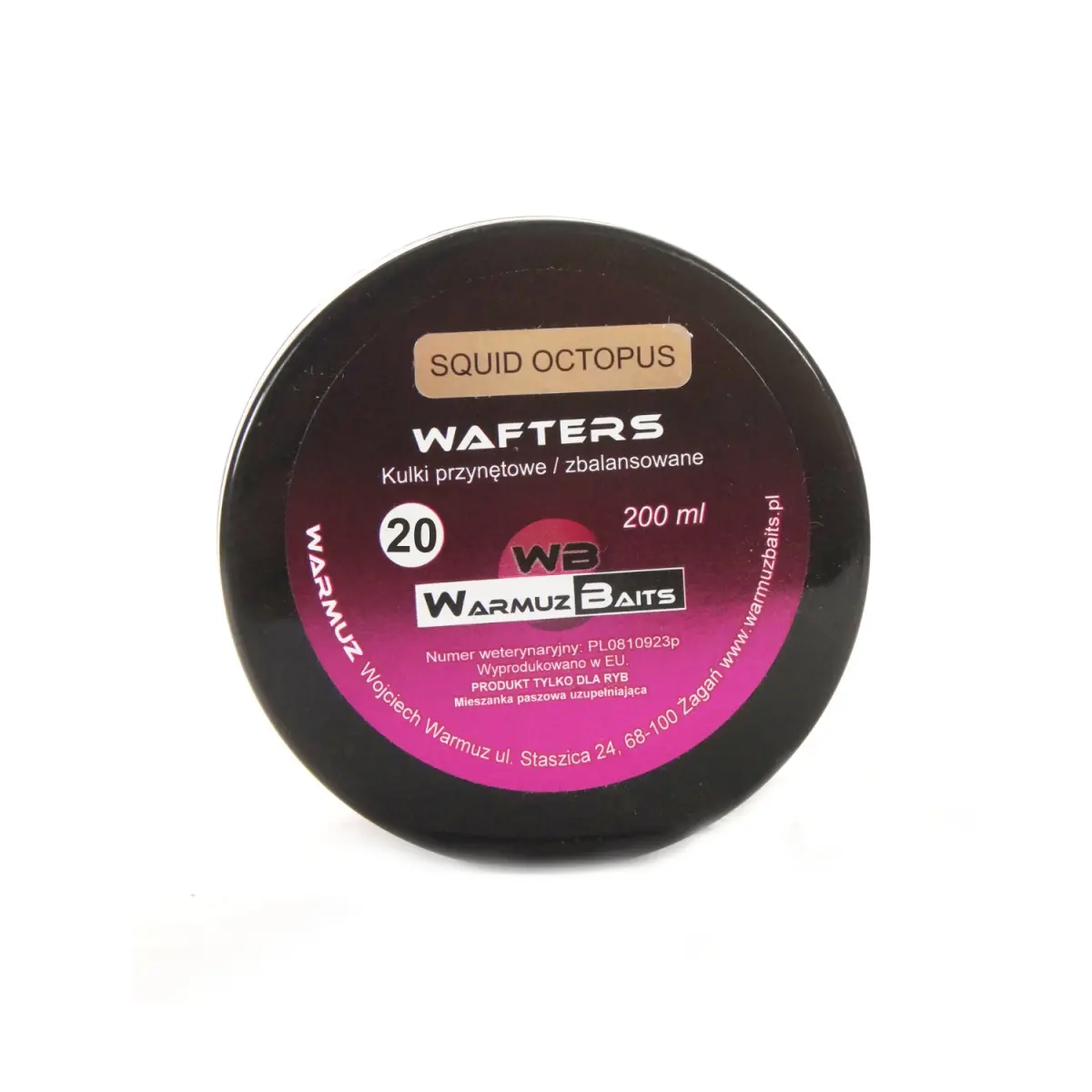 WarmuzBaits Wafters - Squid Octopus 20 мм / 200 млрозмір 20 мм / 200 мл - MPN: 67004 - EAN: 5902537373259