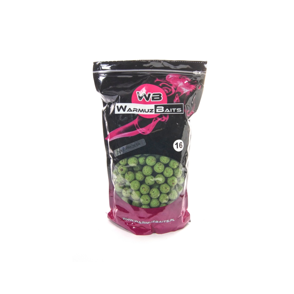 WarmuzBaits - Kulki zanętowe Zioło Prezesarozmiar 16 mm / 900g - MPN: 66986 - EAN: 5902537373075
