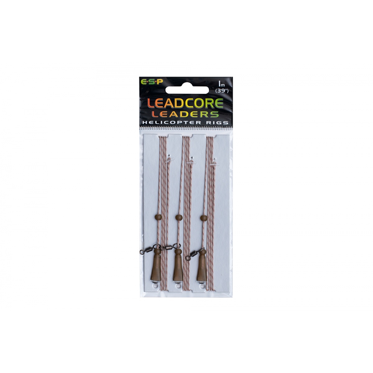 ESP Leadcore Helicopter Rigs 1m 3szt.kolor piaskowy - MPN: ETLLHR110SG - EAN: 5055394205185