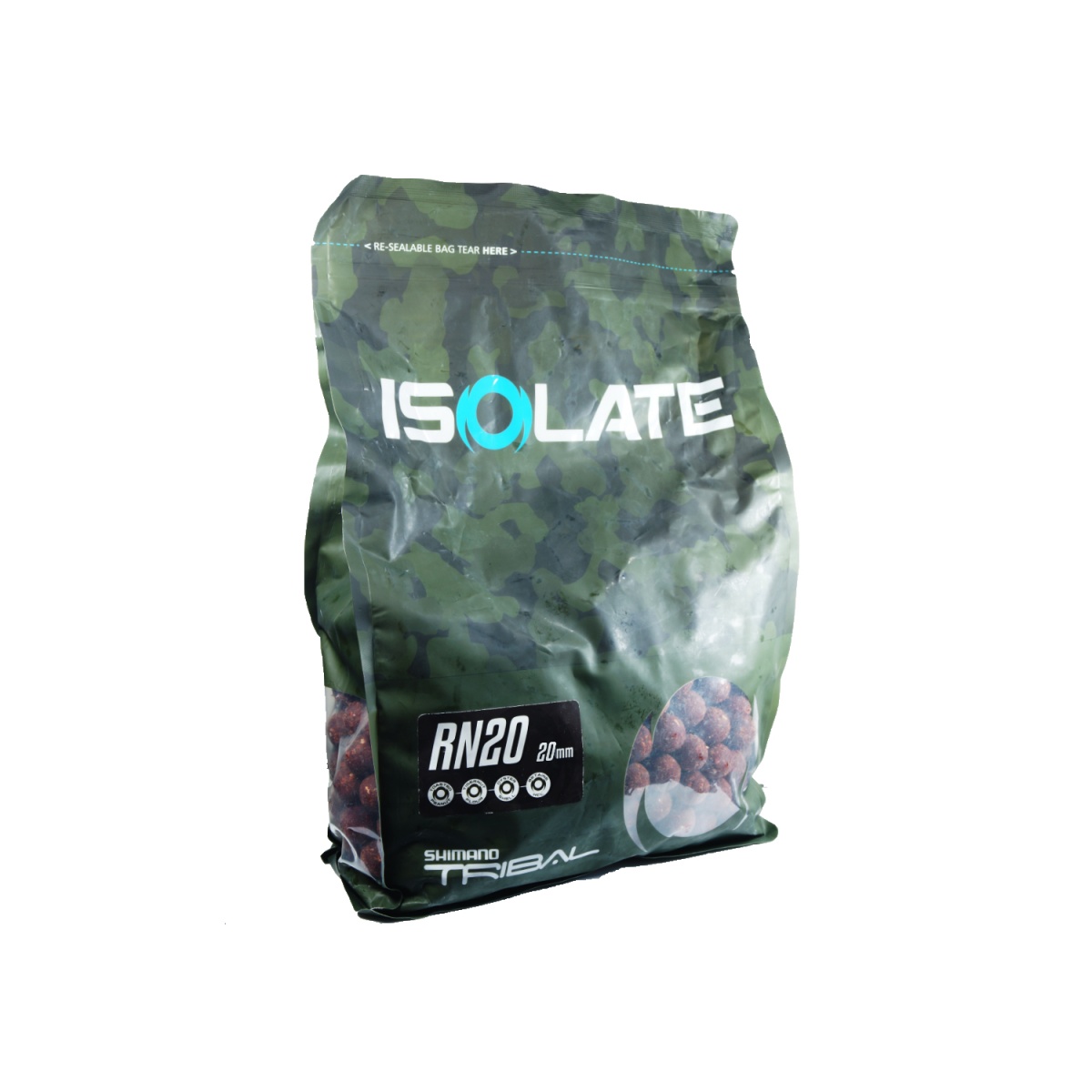 Shimano Tribal Isolate Boilies - RN20 - 3 kgsize 20mm / 3kg - MPN: ISORN20B203000 - EAN: 8717009851152