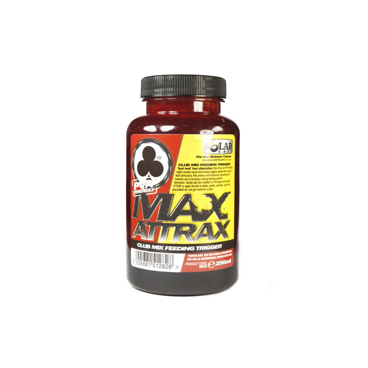 SOLAR Max Attrax Club Mix Liquidemballage 250 ml - MPN: MACX - EAN: 5055681512828