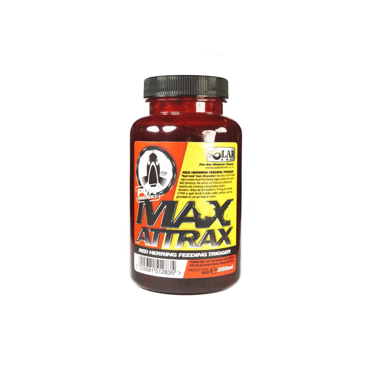 SOLAR Max Attrax Red Herring Liquid Verpackung 250ml - MPN: MARHX - EAN: 5055681512835