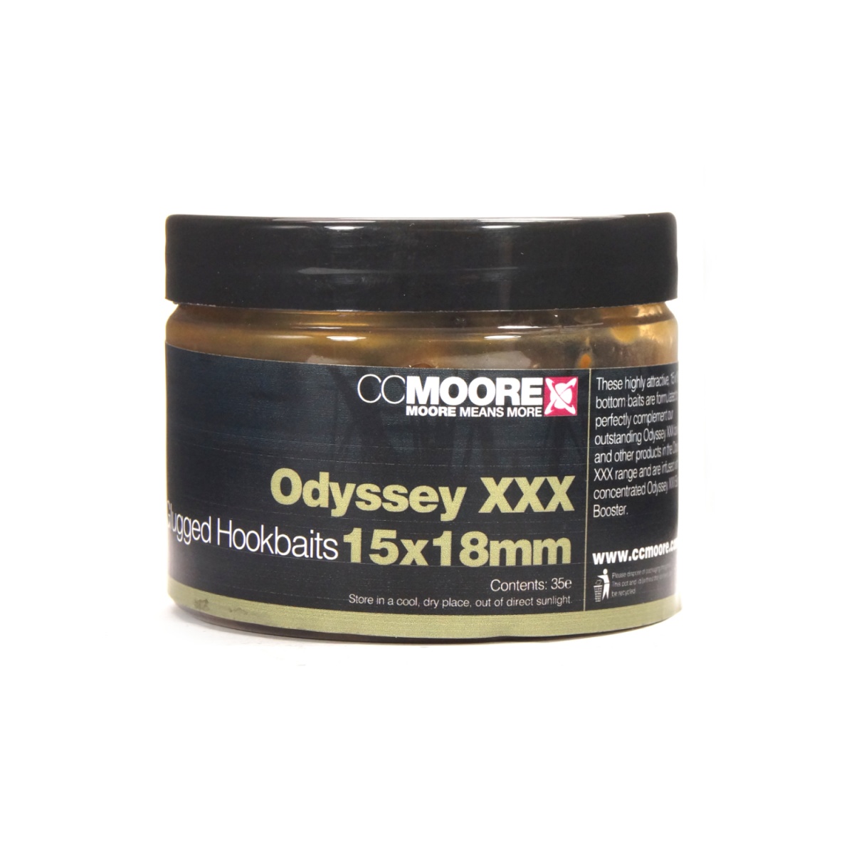 CcMoore Glugged Hookbaits - Odyssey XXXrozmiar 15 x 18 mm - MPN: 90371 - EAN: 634158556494