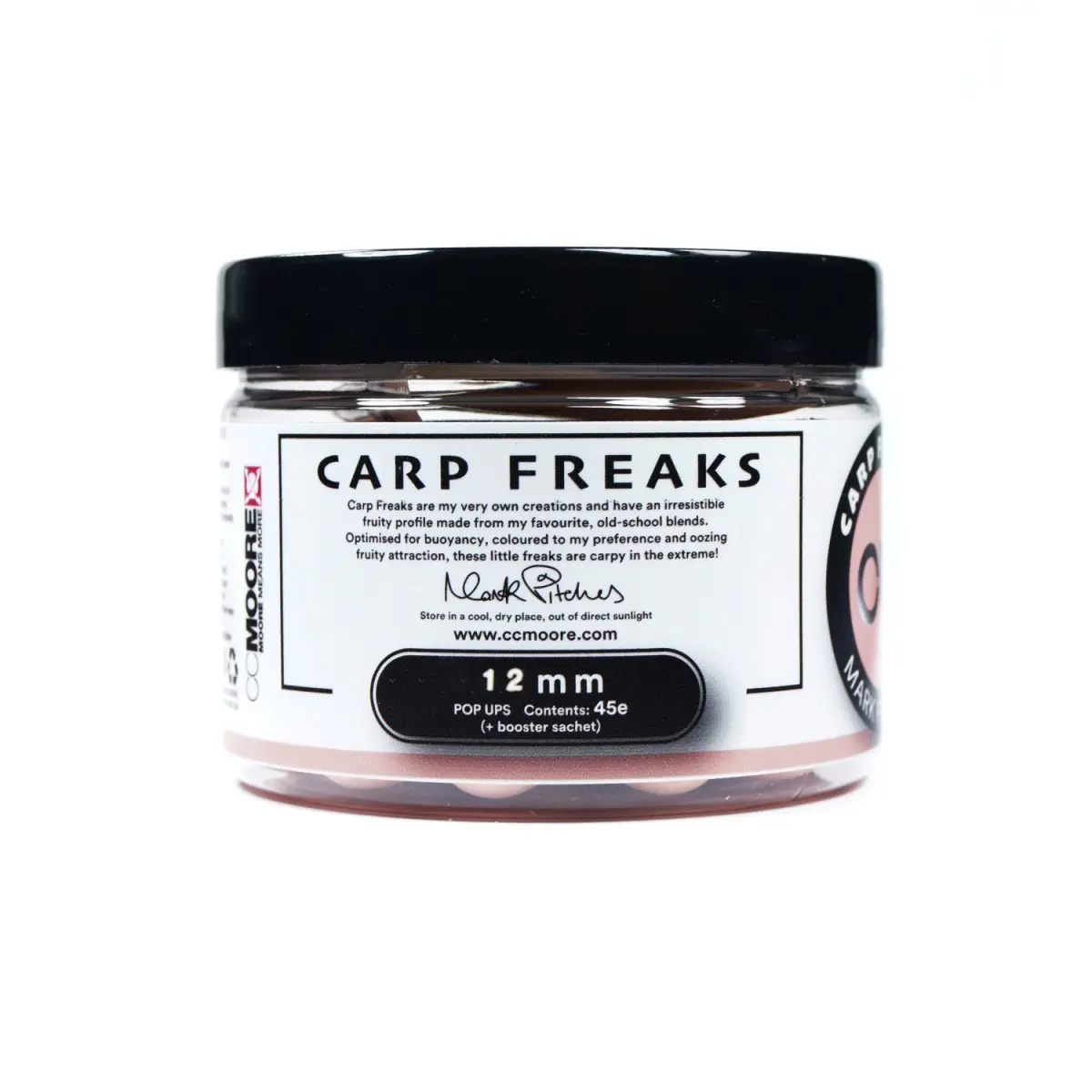 CcMoore Carp Freaks Pop Ups - Pinkmărimea 12 mm - MPN: 90018 - EAN: 634158556166