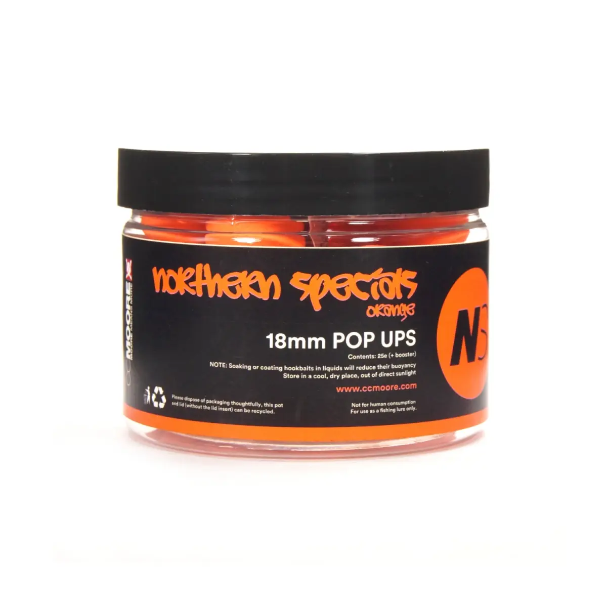 CcMoore Northern Special Pop Ups - NS1 Orangeméret 18 mm - MPN: 90005 - EAN: 634158556449