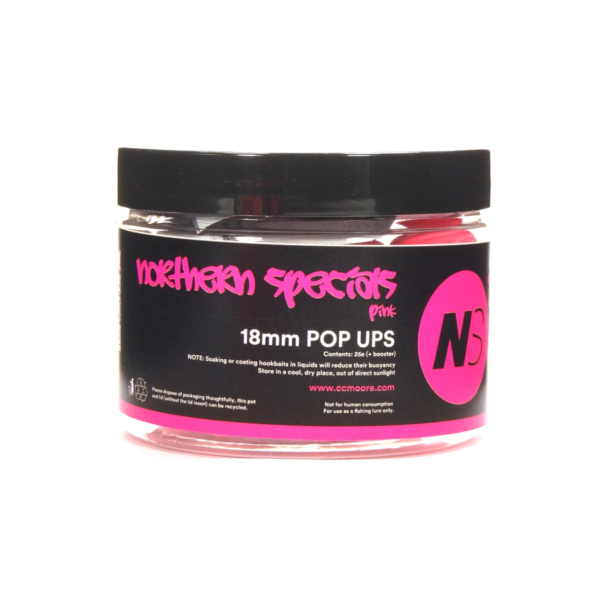 CcMoore Northern Special Pop Ups - NS1 Pinkrozmiar 18 mm - MPN: 90014 - EAN: 634158556456