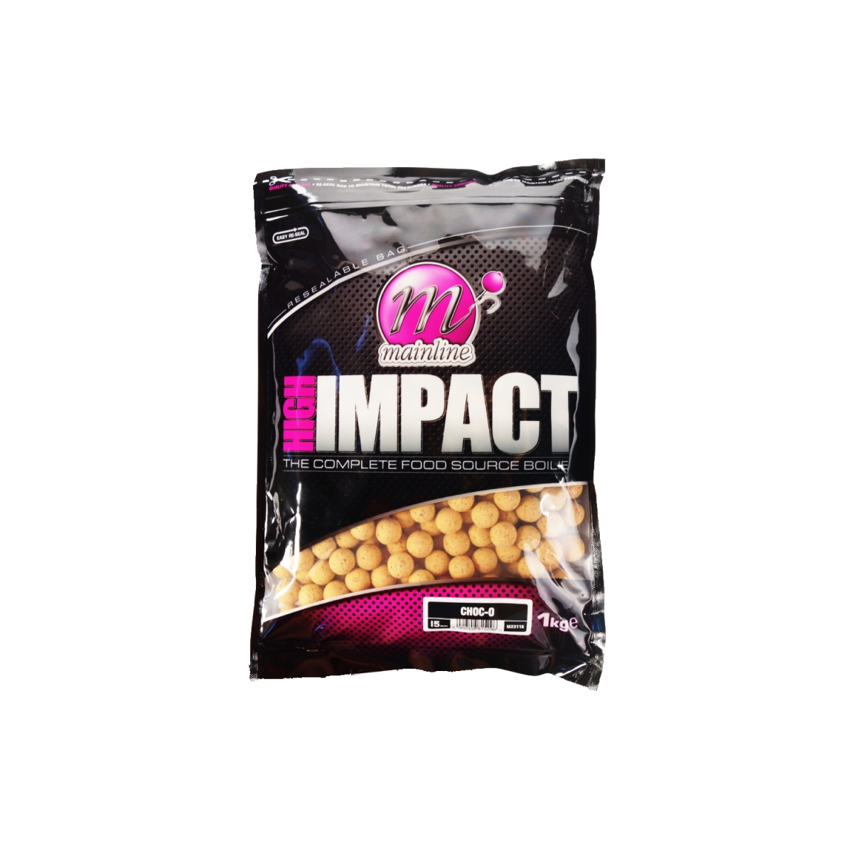 Mainline High Impact Boilies - Choc-O rozmiar 15 mm / 1 kg - MPN: M23116 - EAN: 5060509815296