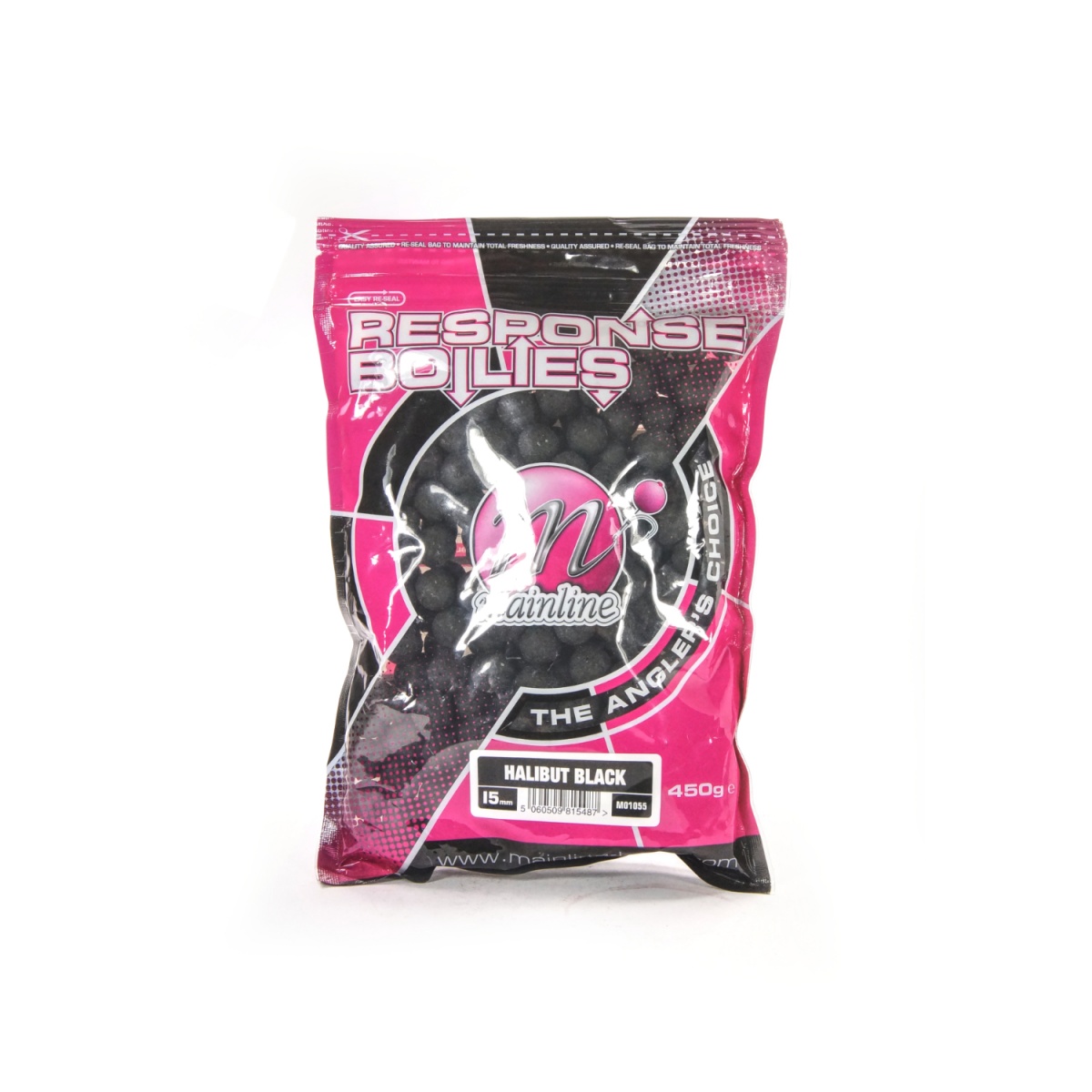 Mainline Response Range Boilies - Halibut Blackrozmiar 15 mm - MPN: M01055 - EAN: 5060509815487