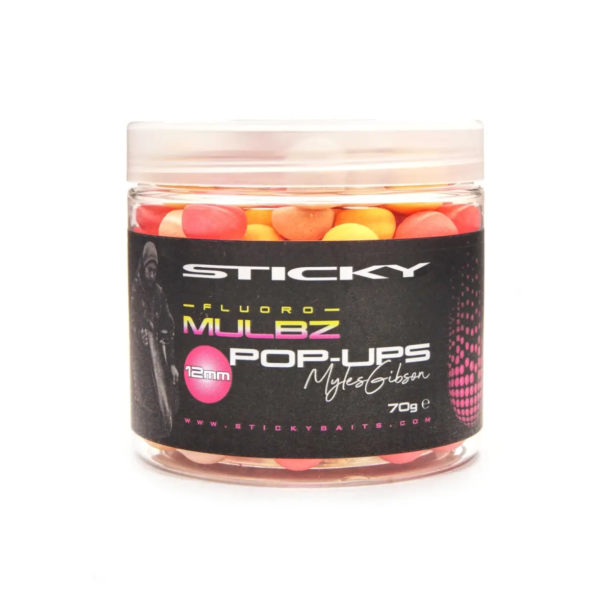 StickyBaits Pop-Ups Fluoro - Mulbz mărimea 12 mm - MPN: MBFP12 - EAN: 715706869645
