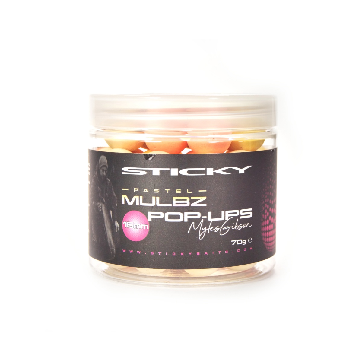 StickyBaits Pastel Pop-Ups - Mulbzrozmiar 16 mm - MPN: MBPP16 - EAN: 715706869706