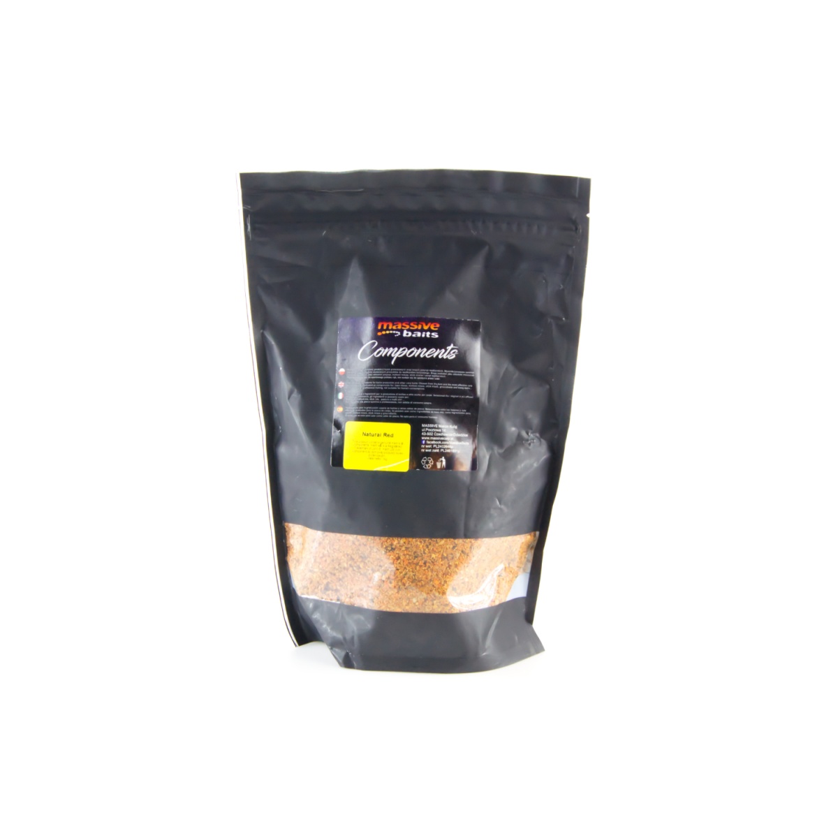 MassiveBaits Components - HAITHS Natural Redopakowanie 1kg - MPN: HS024 - EAN: 200000034689
