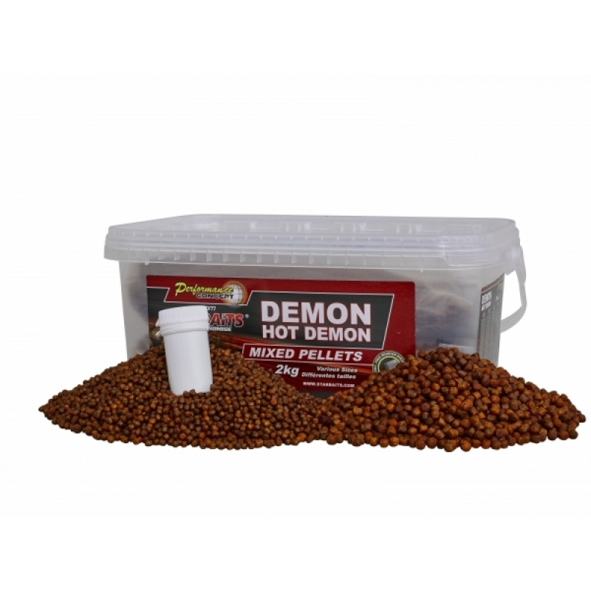 Starbaits Hot Demon Mix Pelletsopakowanie 2kg - MPN: 9180 - EAN: 3297830091804