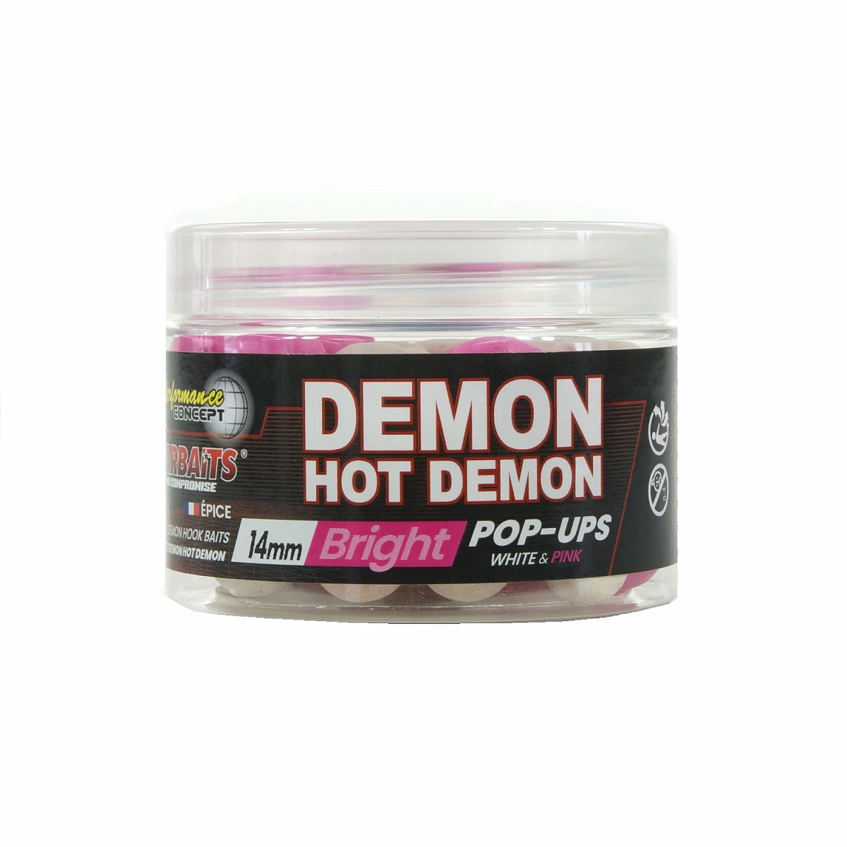 NEW Starbaits Performance FLUO Pop-Ups - Hot Demonmărimea 14 mm/50g - MPN: 82097 - EAN: 3297830820978