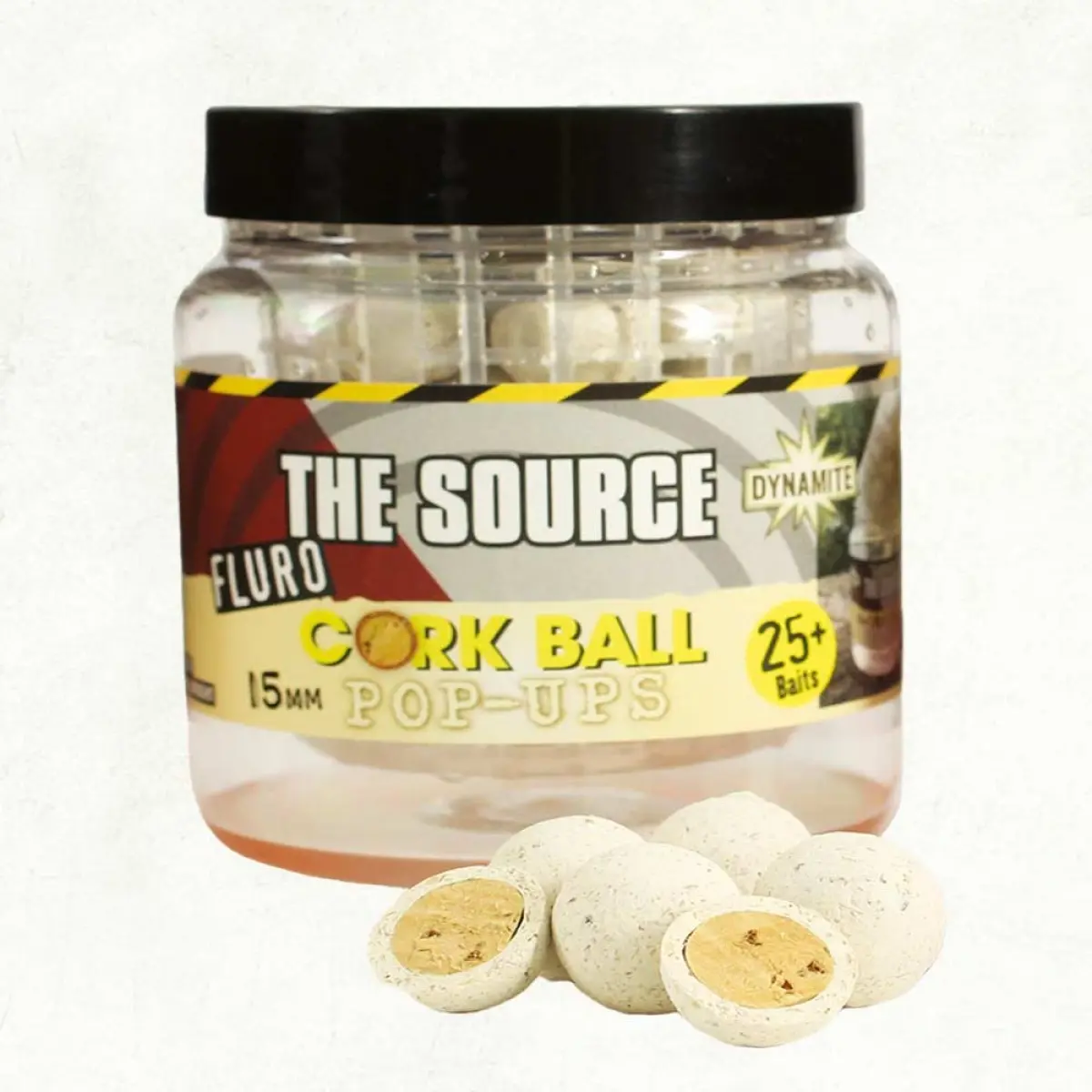 DynamiteBaits Fluro White Corkball Pop-Ups The Source - MPN: DY940 - EAN: 5031745214945