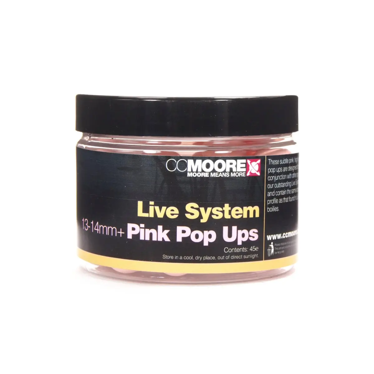 CcMoore Pink Pop-Ups - Live Systemméret 14mm - MPN: 90256 - EAN: 634158556654