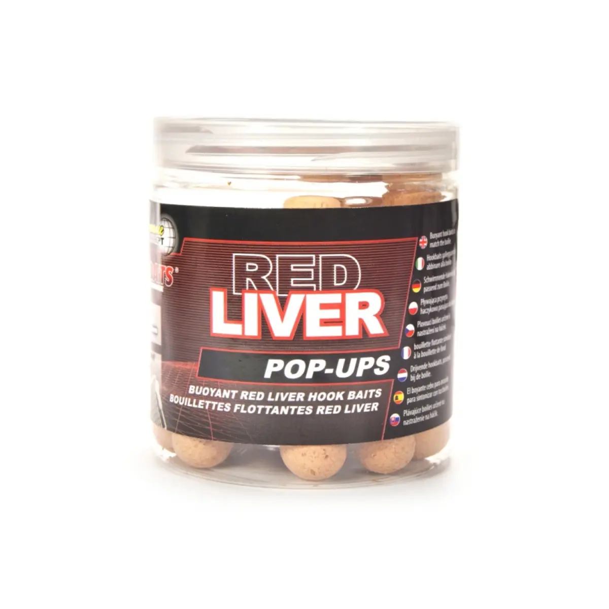 Starbaits Performance Pop Ups - Red Liver rozmiar 14 mm - MPN: 71710 - EAN: 3297830717100