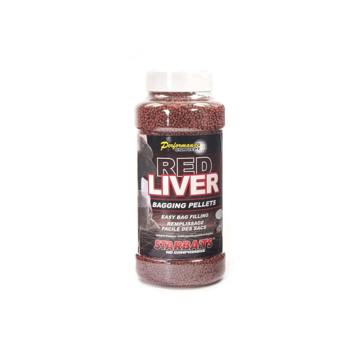 Starbaits Performance Bagging Pellet - Red Liverobal 700g - MPN: 33752 - EAN: 3297830337520