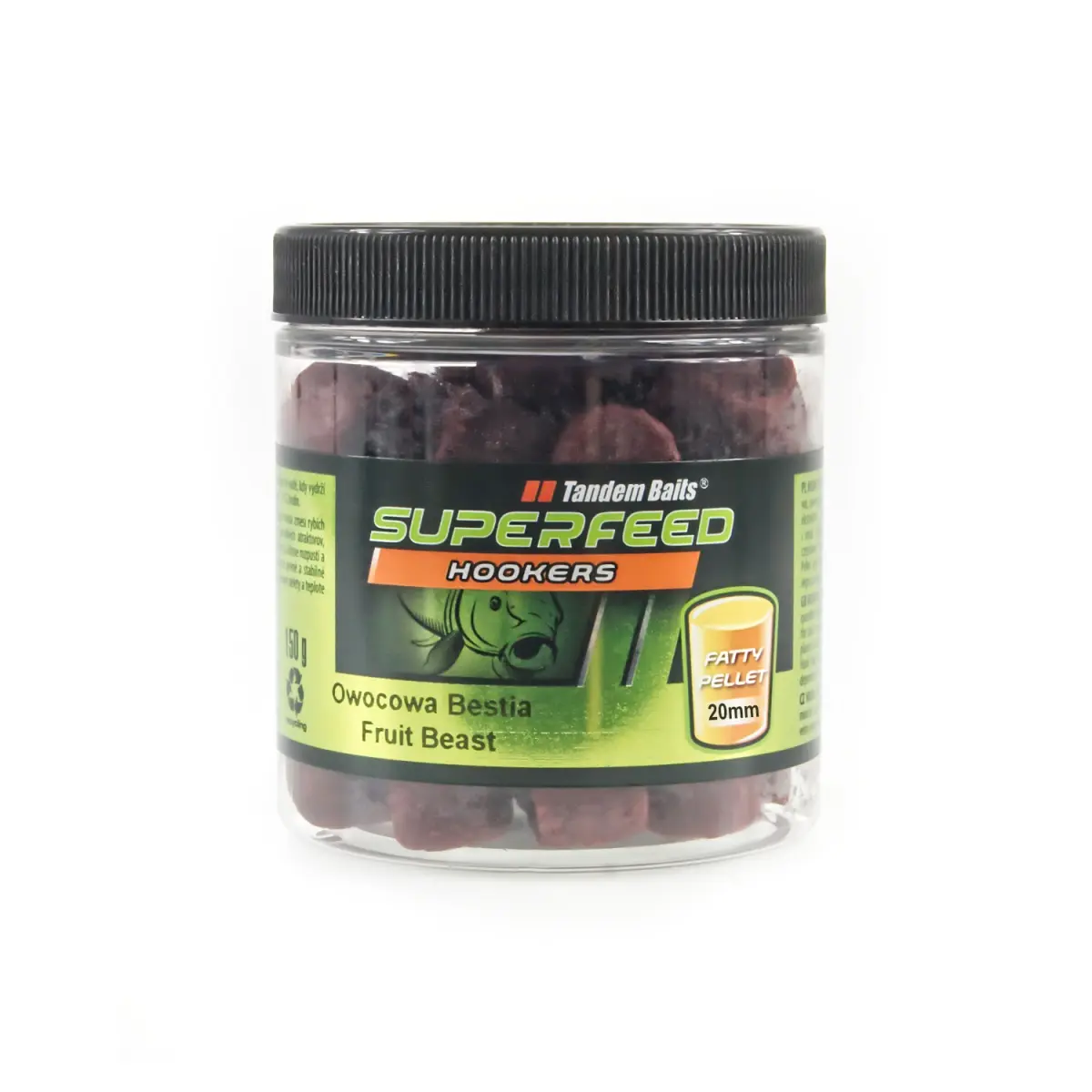 TandemBaits SuperFeed Hook Fatty Pellet - Bestia Frutaltamaño 20 mm - MPN: 24534 - EAN: 5907666667453