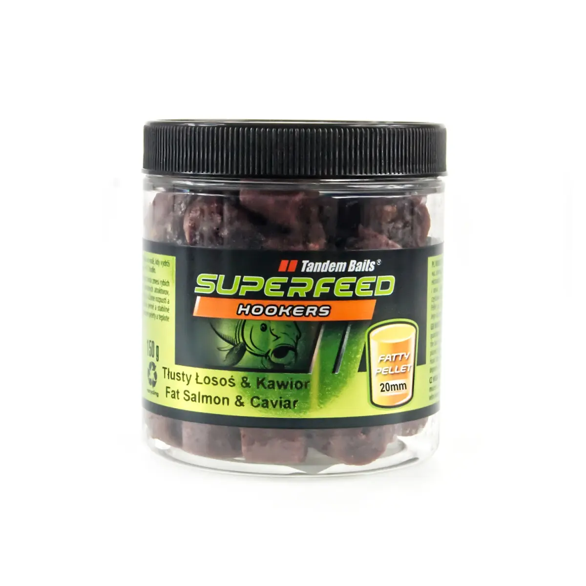 TandemBaits SuperFeed Hook Fatty Pellet - Tučný Losos & Kaviárvelikost 20 mm - MPN: 24539 - EAN: 5907666667507