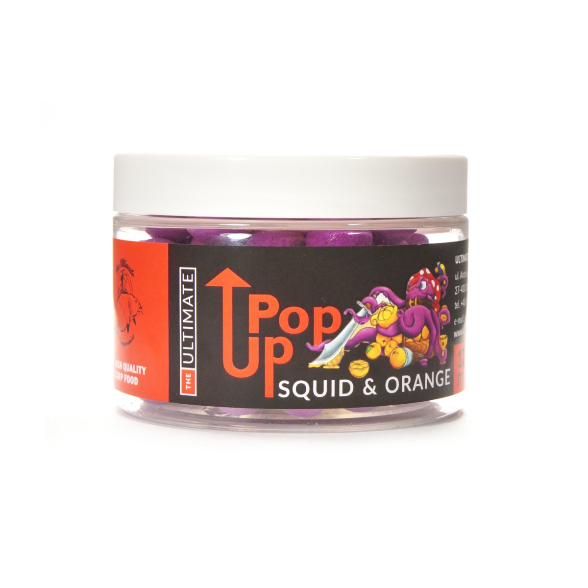 UltimateProducts Pop-Ups - Squid Orangerozmiar 15mm - EAN: 5903855431744