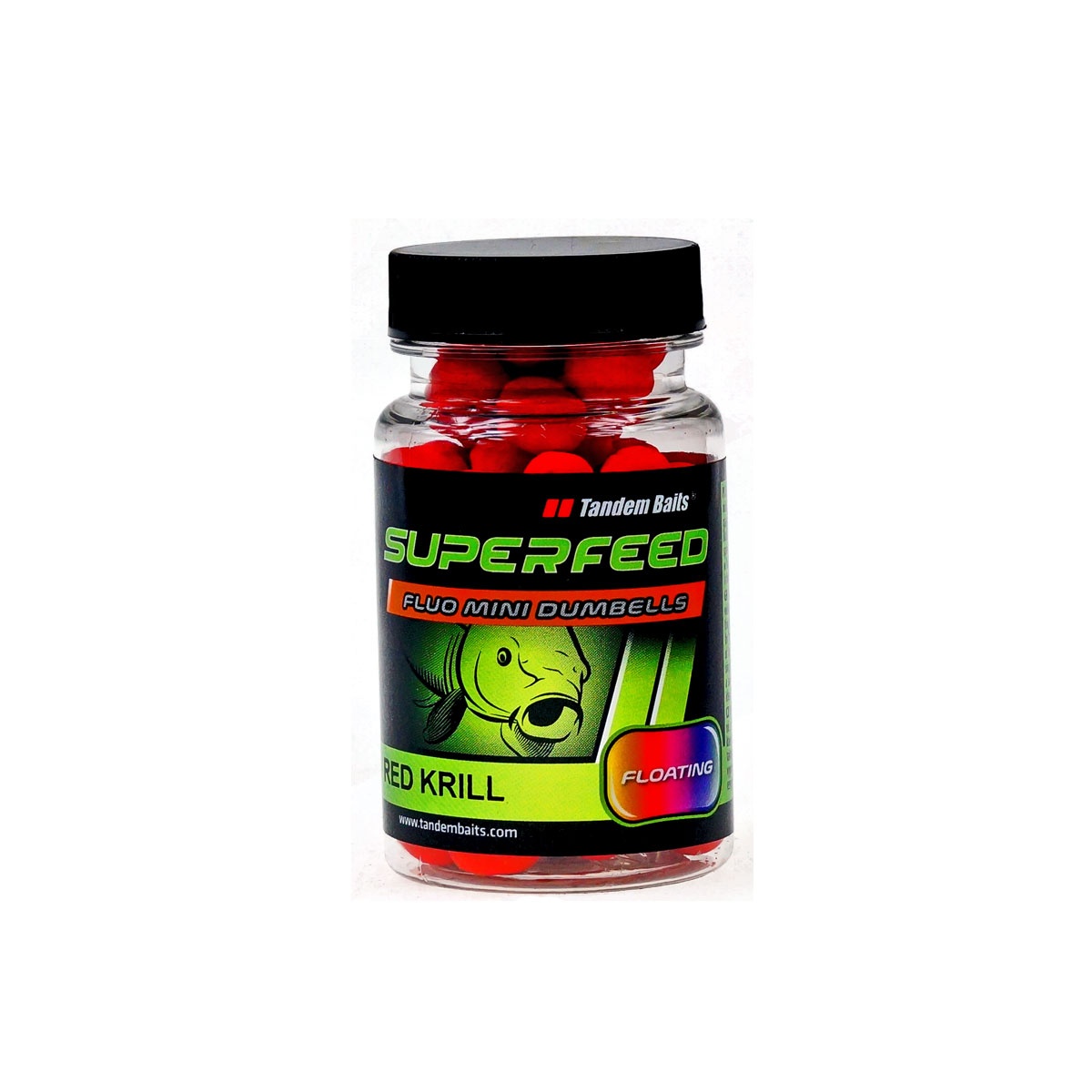TandemBaits SuperFeed Fluo Red Krillrozmiar dumbells / 35g - MPN: 24290 - EAN: 5907666668290