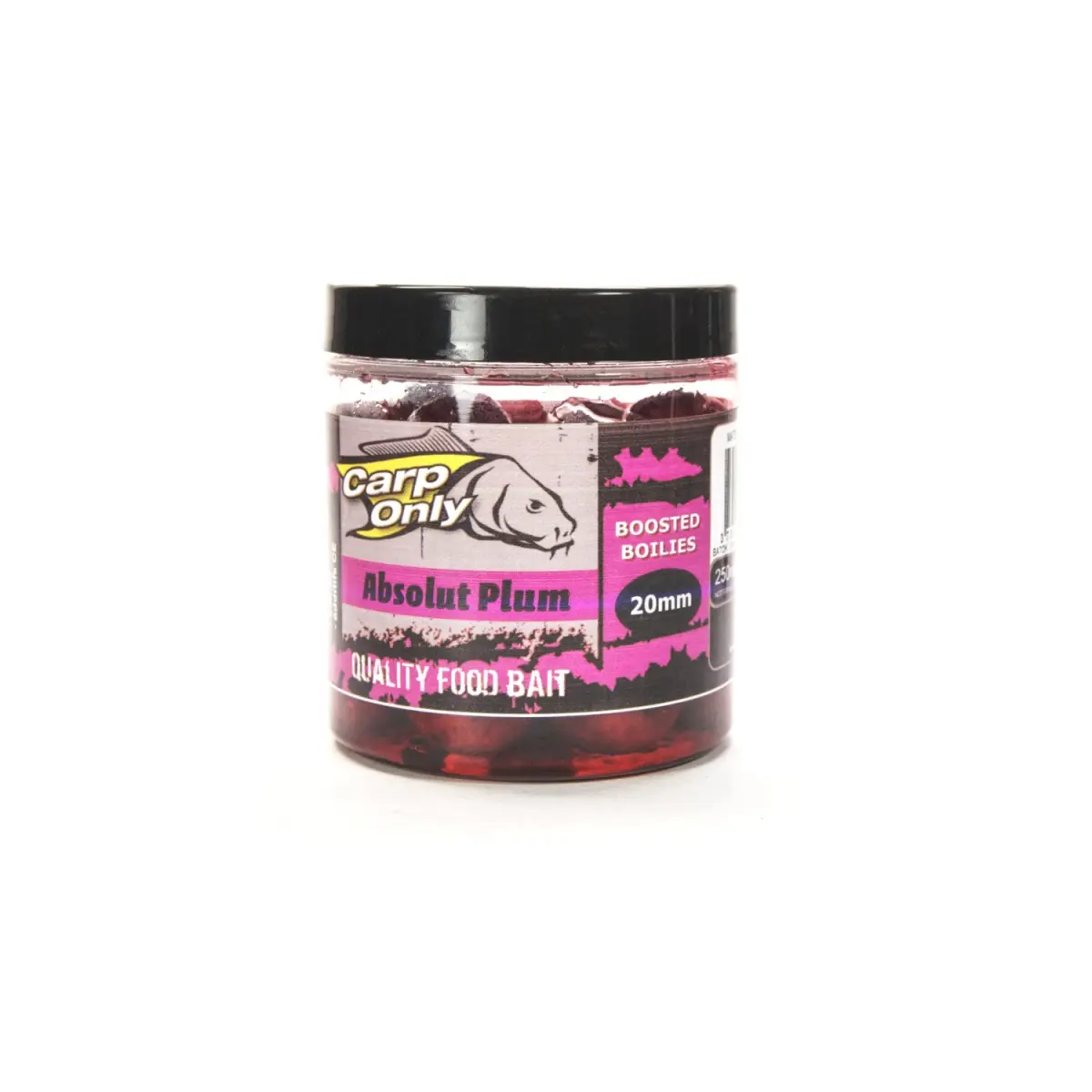 Carp Only Absolut Plum Boosted Boiliesvelikost 20 mm - EAN: 370096232415