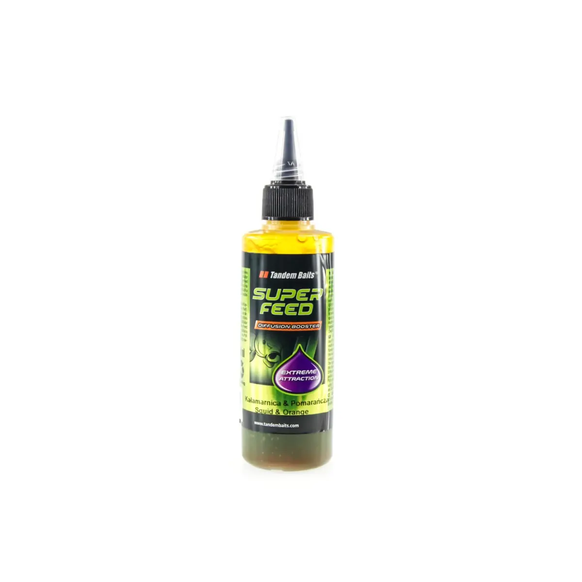 TandemBaits SuperFeed Diffusion Booster - Calmar & Portocalăambalaj 100ml - MPN: 24735 - EAN: 5907666668863